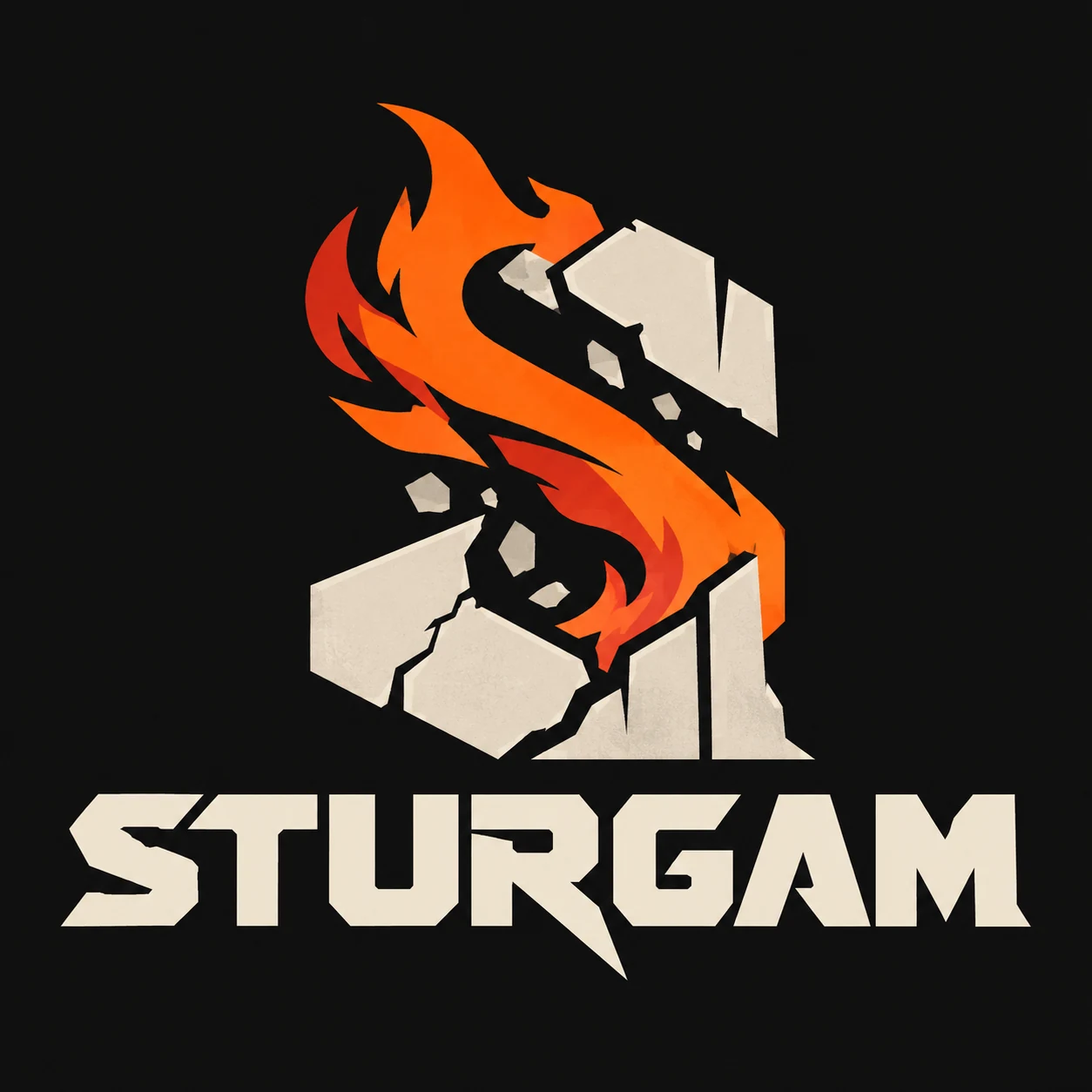 Sturgam — znak plamenog zmaja i razbijenog betona